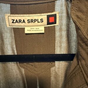 Zara SRPLS Olive Green Jumpsuit